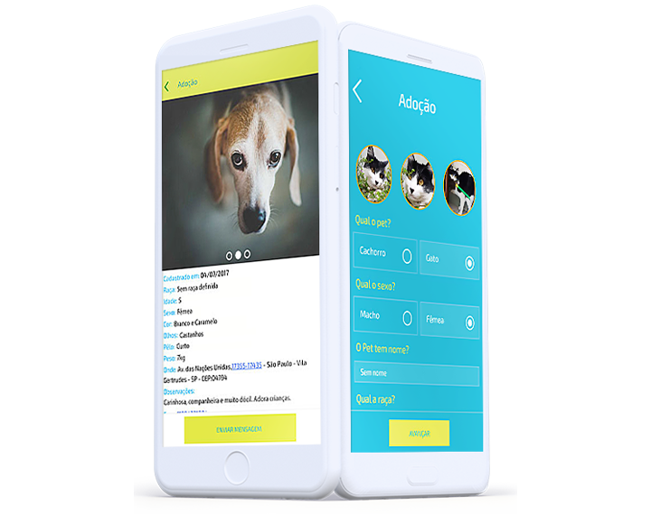 Petspot - Adote ou cadastre uma adoção de um pet